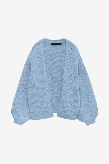 Vero Moda Kardigan vmMaybe LS Open Blå Vero Moda Kardigan vmMaybe LS Open Blå