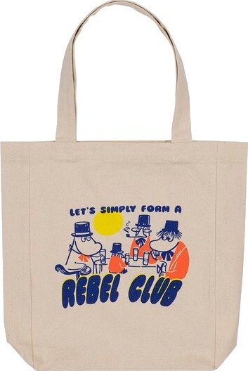 MoominArabia - Mummi Rebel Club tøyveske 31x38x10 cm Mummi Rebel Club