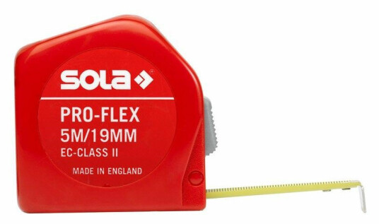 Sola PF5 Målebånd 5m Støtsikker Sola PF5 Målebånd 5m Støtsikker