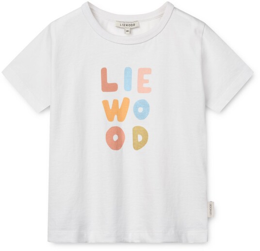 LIEWOOD Apia Placement T-skjorte Liewood Pale tuscany/Crisp white 116 LIEWOOD Apia Placement T-skjorte Liewood Pale tuscany/Crisp white 116