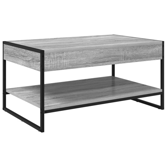 Kaffebord Grå Sonoma 80 x 50 x 40 cm Konstruert tre Kaffebord Grå Sonoma 80 x 50 x 40 cm Konstruert tre