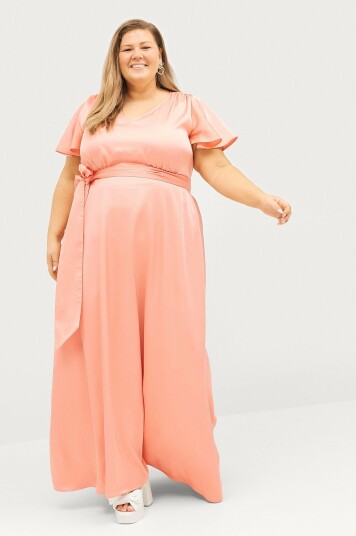 Ellos Collection Maxikjole Evelina Rosa