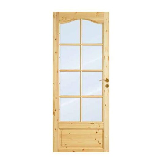 Innerdør Scanflex Siv Furu Klarglass 2x4