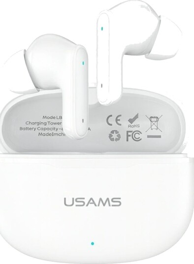 Usams E05 TWS Ørepropper Hvit