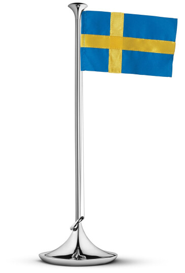 Georg Jensen svensk bordflagg rustfritt stål Georg Jensen svensk bordflagg rustfritt stål