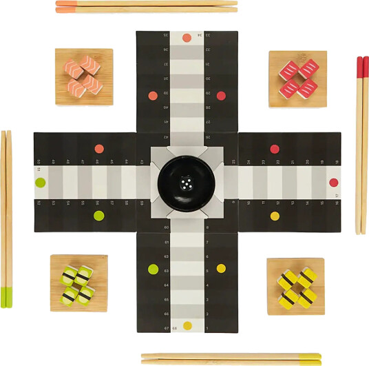 Balvi Spil Ludo, Ludoshi - Multi/patterned - 16X 4X 24CM Balvi Spil Ludo, Ludoshi - Multi/patterned - 16X 4X 24CM