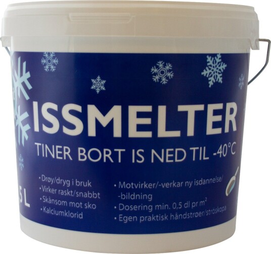 X-it 12,5 L Issmelter med Kalsiumklorid for Isfjernings - Effektiv og Skånsom X-it 12,5 L Issmelter med Kalsiumklorid for Isfjernings - Effektiv og Skånsom