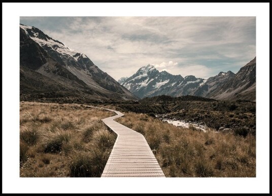 Hooker Valley Track Plakat Plakat / 100x150cm