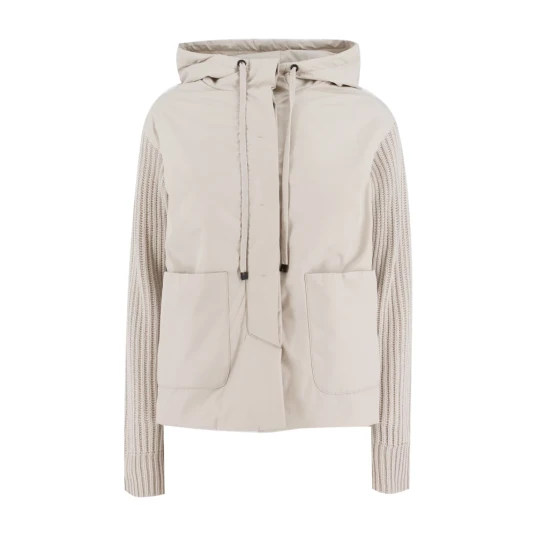 Le Tricot Perugia Dame Jakker Beige L,