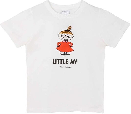 Moomin by Martinex Karakter Lille My T-skjorte Hvit 110-116