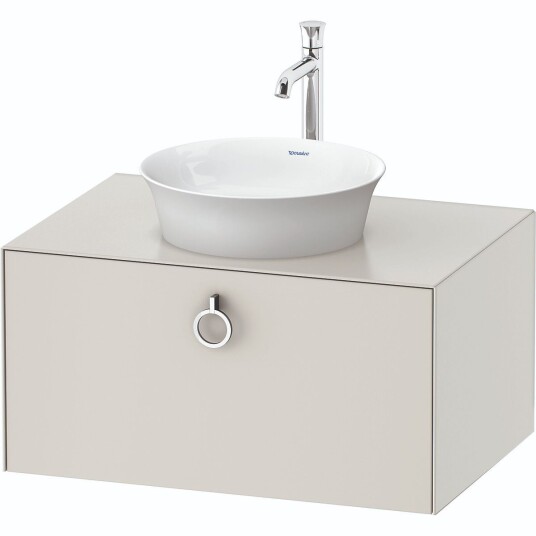 Duravit White Tulip Servantskap 1 skuff 80x55x40,8 cm Nordisk Hvit Matt