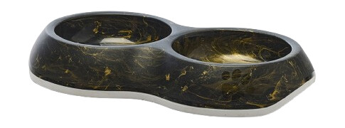 Delice Double Marble 2 X 0.2 L Marmor Svart Gull 26X15.5X4 cm Katt Matplass Og Vannfontener For Katt Matskåler Og Vannskåler Savic Delice Double Marble 2 X 0.2 L Marmor Svart Gull 26X15.5X4 cm Katt Matplass Og Vannfontener For Katt Matskåler Og Vannskåler Savic