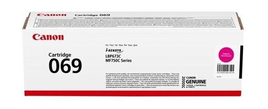 Canon CRG 069 / 5092C002 Magenta - Laser toner Rød Canon CRG 069 / 5092C002 Magenta - Laser toner Rød