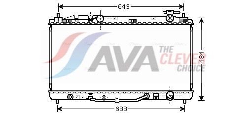 Radiator AVA Clever Choice TO2464