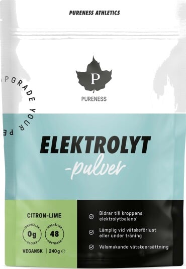 Pureness Elektrolytpulver  Citron Lime  240 g