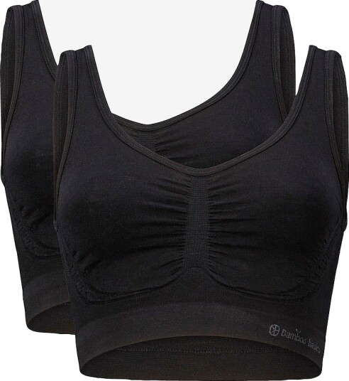 Bamboo Basics Myk BH B.b Seamless Svart