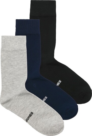 Jack & Jones Sokker jacLouis Bamboo 3 pakning Blå