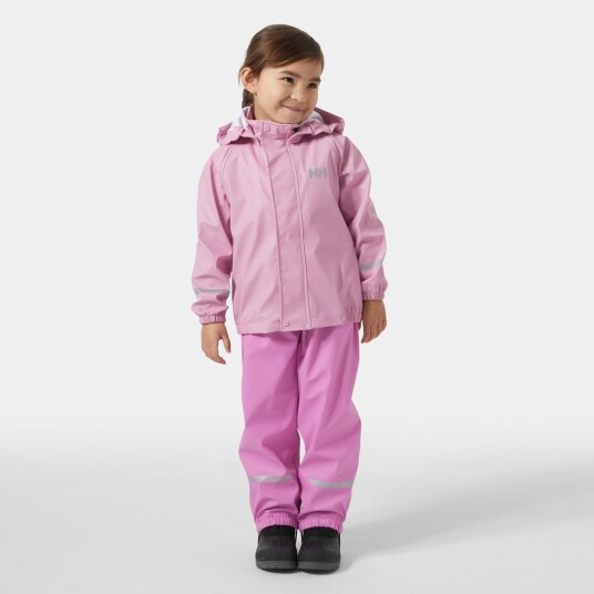 Helly Hansen Barn Bergen 2.0 Pu Regnsett Rosa 92