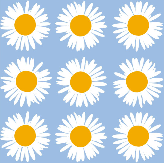 Marimekko Auringonkukka serviett 33x33 cm 20 pk Blue