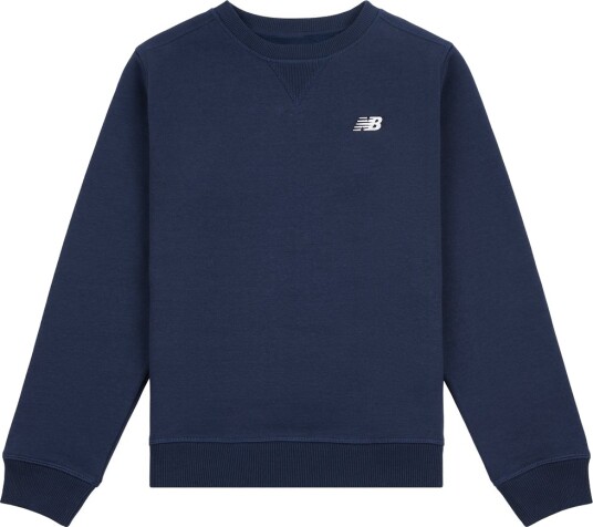 New Balance Collegegenser Logo Navy New Balance 12 13 år 152 158 Collegegenser Blå