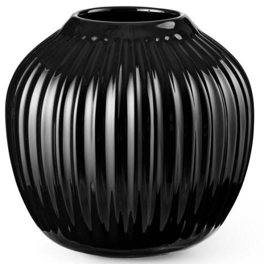 Kähler  Hammershøi vase 13 svart
