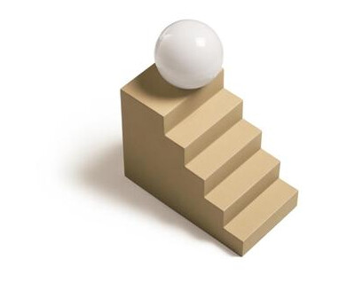 Oblure STAIR Bordlampe Beige