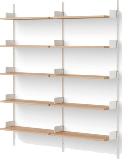 New Works New Works Bibliotekshylle Eik/Hvit