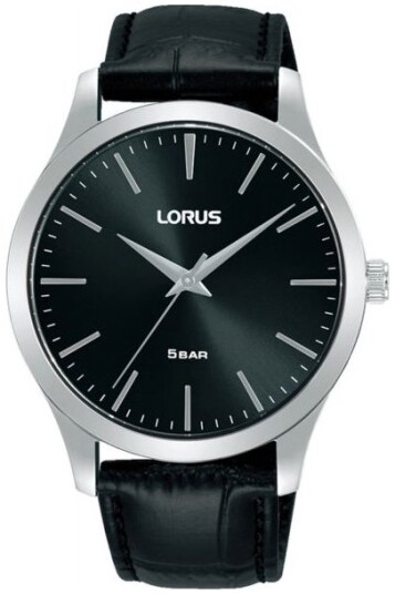 Lorus Herreklokke RRX71HX9 Classic Sort/Lær Ø40 mm