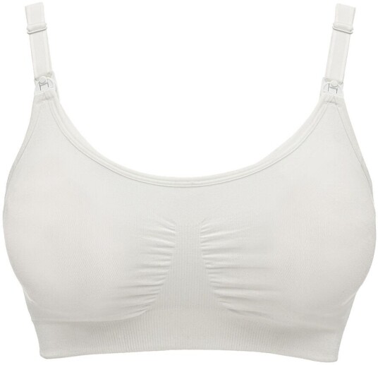 Medela Bh 3-I-1 - Pumpe- Og Amme Bh   høy Støtte - Hvit