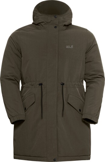 Jack Wolfskin Women's Chilly Frost Parka Obsidian Moss XL Jack Wolfskin Women's Chilly Frost Parka Obsidian Moss XL