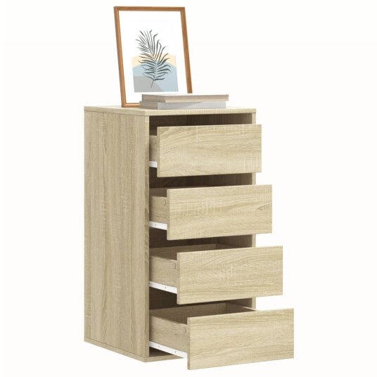 Kommode sonoma eik 40x41x76 cm konstruert tre Kommode sonoma eik 40x41x76 cm konstruert tre