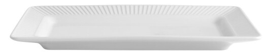 Pillivuyt Plissé fat 26x14 cm Hvit