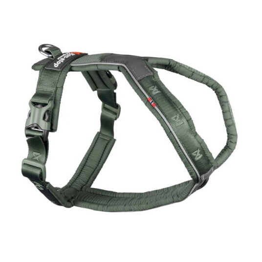 Non-Stop Dogwear Line Hundesele 5.0 Str. 8 Grønn