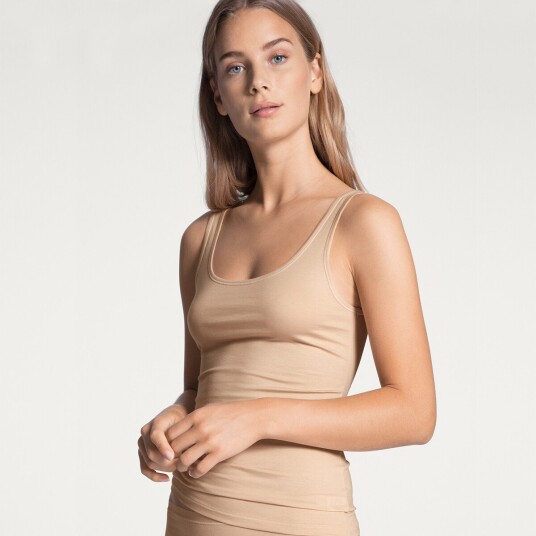 Calida Tank Top Farge: Beige Størrelse: S Kvinner