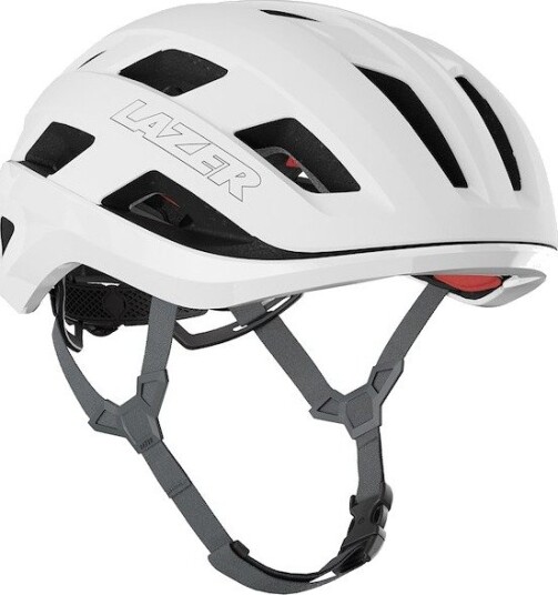 Lazer Blade KinetiCore sykkelhjelm landevei hvit