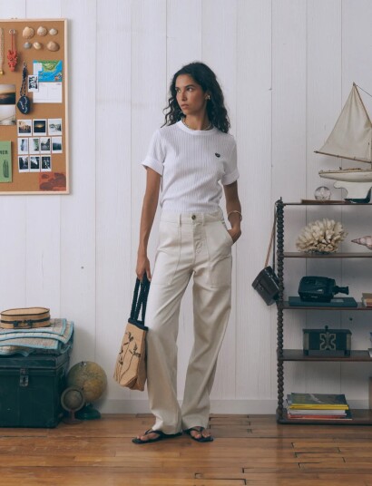 Maison Labiche Chevreuil Nb Cream XL Maison Labiche Chevreuil Nb Cream XL
