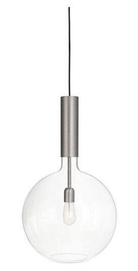 Konsthantverk Rosdala Stor Taklampe - Klart Glass & Råjern Konsthantverk Rosdala Stor Taklampe - Klart Glass & Råjern