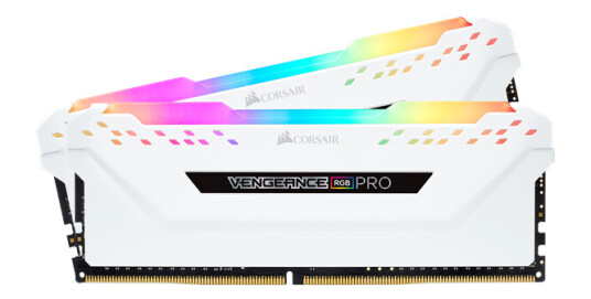 Corsair Vengeance RGB PRO DDR4-2666 C16 WH DC - 16GB (0843591078696)