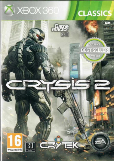 Crysis 2 Xbox 360 Spill