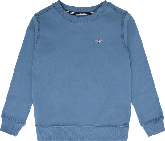 Gant Kids Shield Crew Neck Sweatshirt Blue 98 Gant Kids Shield Crew Neck Sweatshirt Blue 98