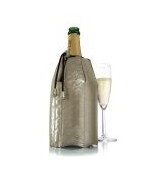 Vacu Vin Active Champagne Cooler, Glass Flaske, Vin, Gull, Mønster, 5 min