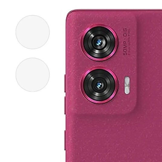INCOVER Motorola Edge 50 Fusion Herdet Beskyttelsesglass for Kameralinse - Gjennomsiktig