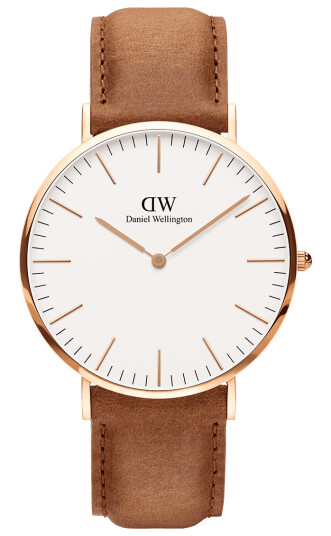 Daniel Wellington DW Klokke Classic Durham 40mm Roségull Daniel Wellington DW Klokke Classic Durham 40mm Roségull