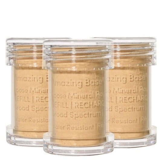 Jane Iredale Amazing Base Refillable Brush Golden Glow 3 Pack Ref Jane Iredale Amazing Base Refillable Brush Golden Glow 3 Pack Ref