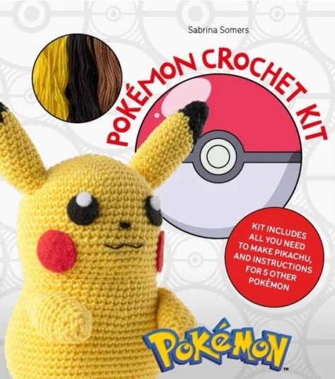 Pokemon Crochet Pikachu Kit Av Sabrina (Author) Somers