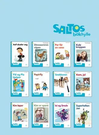 Saltos Bokhylle Av Sondre Harvik Bjaberg, Tor Åge Bringsværd, Siw Monica Fjeld, Astrid Granly, Anneli Klepp, Linn T. Sunne, Håkon Forfod Sønneland