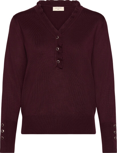 FREE/QUENT Fqkatie Pullover Burgundy XXL