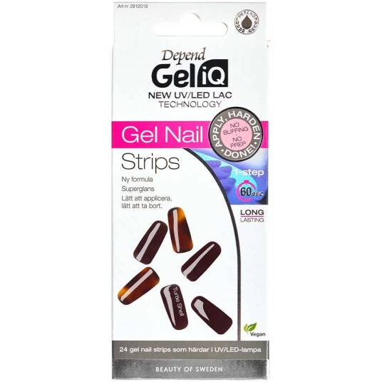 Depend Gel iQ Gel Nail Strips Turtle Shell Depend Gel iQ Gel Nail Strips Turtle Shell