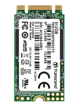 Transcend Mts552t2, 512 Gb, M.2, 560 Mb/S, 6 Gbit/S