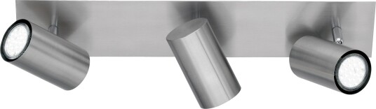 Marley spotlight 3-pk 3xGU 10 nikkel -